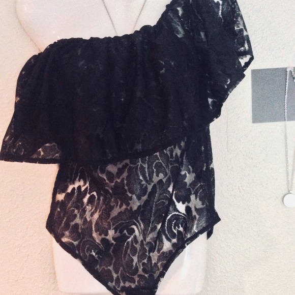 Sexy Off Shoulder Bodysuit Brand New Without Tag for Women - Picture 4 of 8